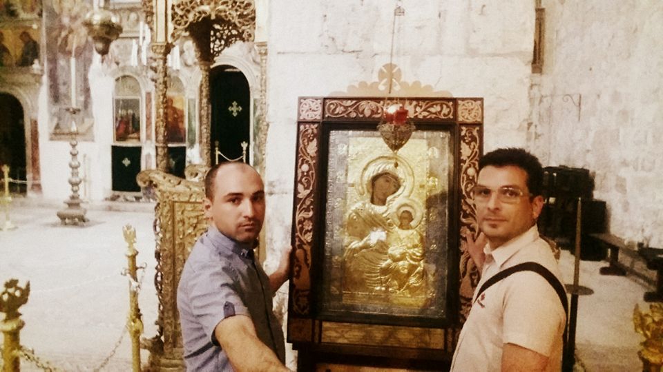 იერუსალიმის ჯვრის მონასტერში დაბრძანდა ასლი საკვირველმოქმედი და მსწრაფლშემსმენელი ხატისა "დედოფალი - სიხარულის მომნიჭებელი" KARIBCHE