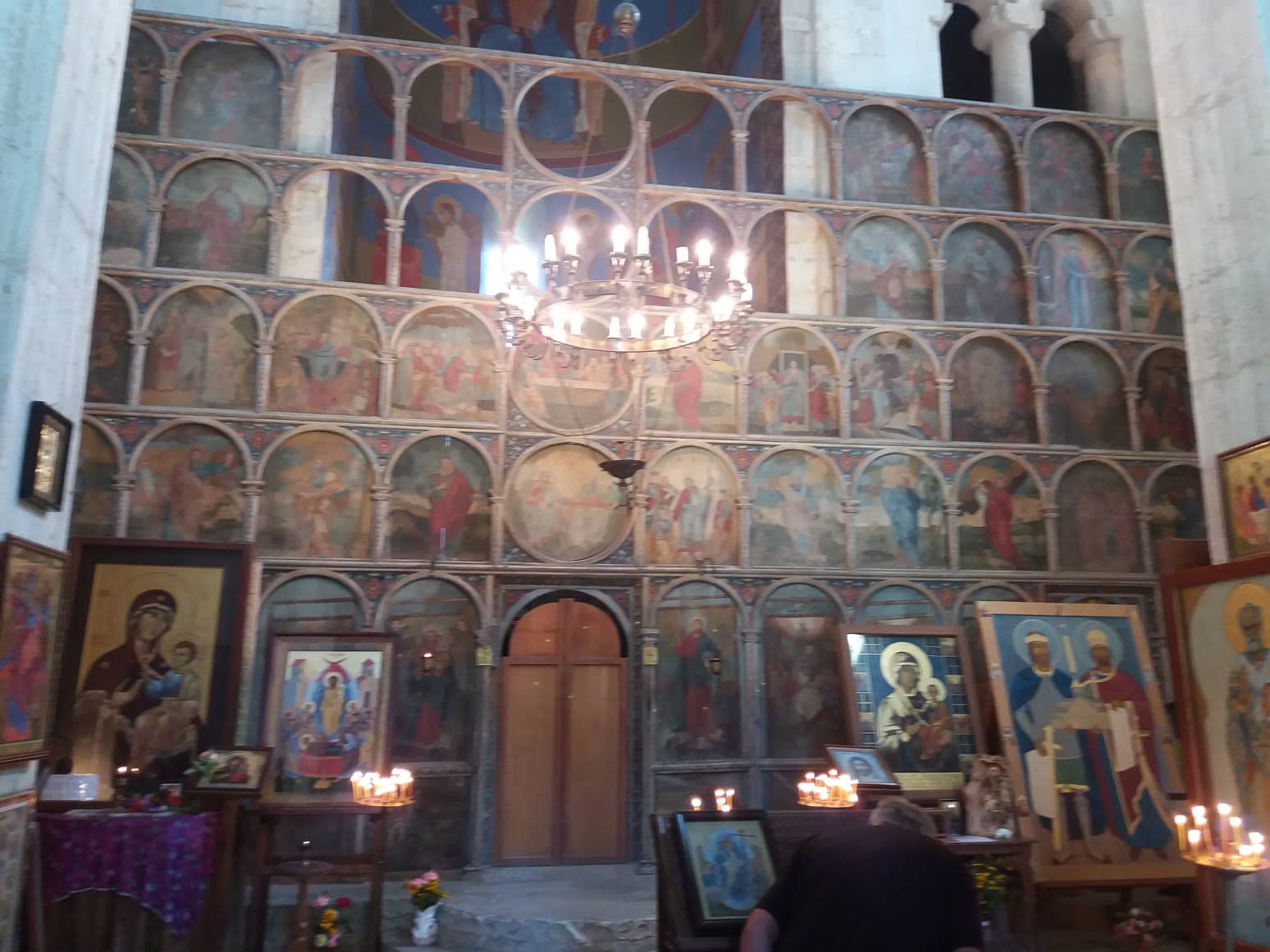 ფერისცვალების სადღესასწაულო წირვა ბარაკონის ღვთისმშობლის მიძინების ტაძარში KARIBCHE