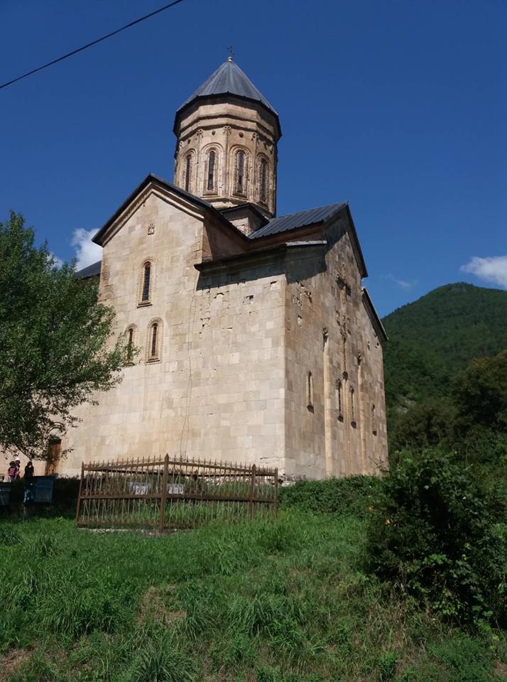 ფერისცვალების სადღესასწაულო წირვა ბარაკონის ღვთისმშობლის მიძინების ტაძარში KARIBCHE