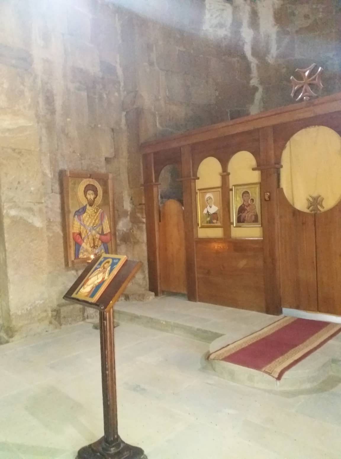 თეოდორეწმინდის მადლიან მონასტერში ერთი ბერის მალდიანი დალოცვა KARIBCHE