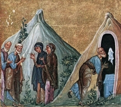 ჯვარცმულმა იესომ ღვარძლიან და გულგრილ სახეთა შორის ღვთისმოსავ დედათა ცრემლიანი თვალები დაინახა