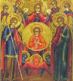 ამ სიყვარულის პირველი ნაყოფი ანგელოზთა დასი იყო